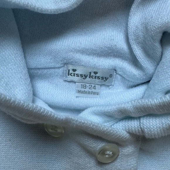 Kissy Kissy White Hooded Jacket 18-24 Months - Picture 3 of 4